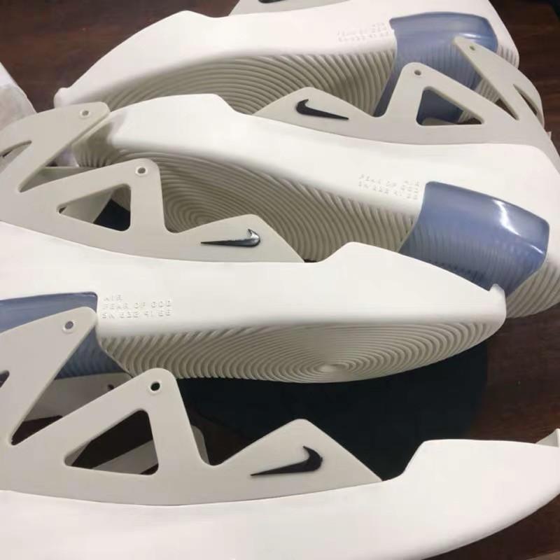 EXCLUSIVE RETAIL PK GOD NIKE AIR FEAR OF GOD 1 LIGHT BONE/BLACK AR4237-002 READY TO SHIP